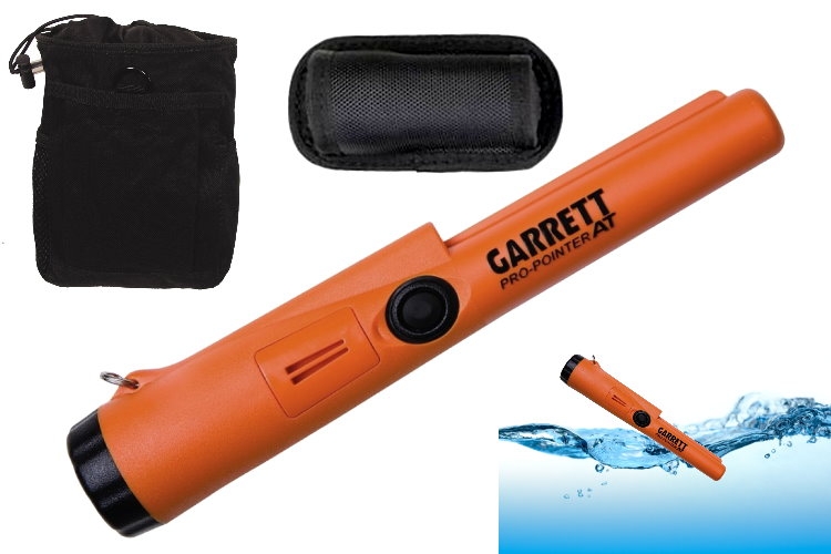 Garrett PRO-POINTER AT mit Fundtasche (Farbe schwarz) gratis